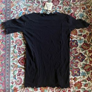 Baserange black tshirt size S NWT